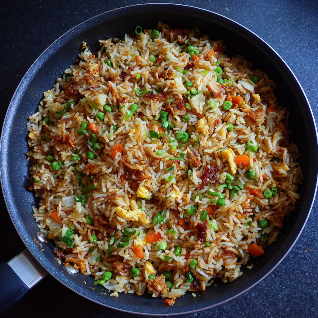 Fried Rice Recipe Without Soy Sauce​