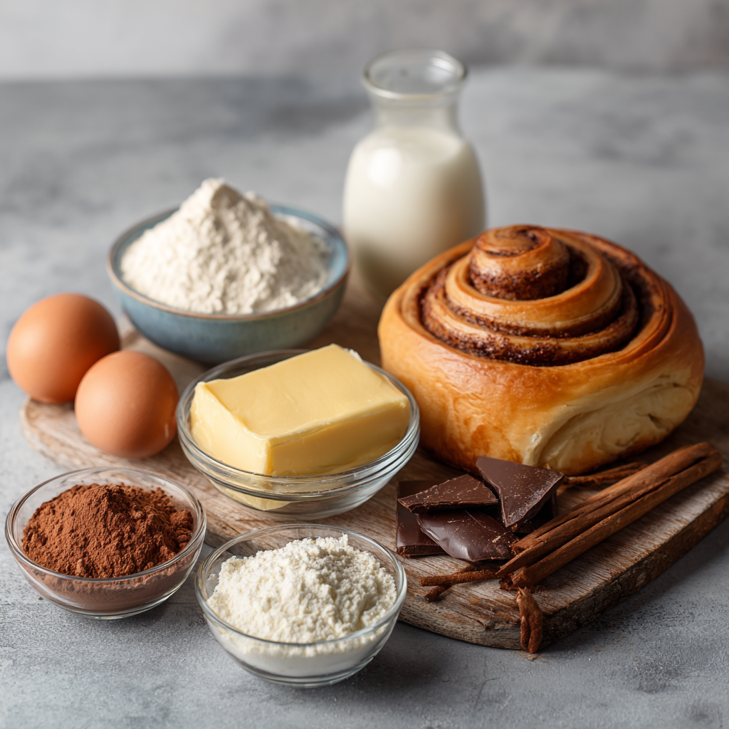 Simple Chocolate Bun Recipe​