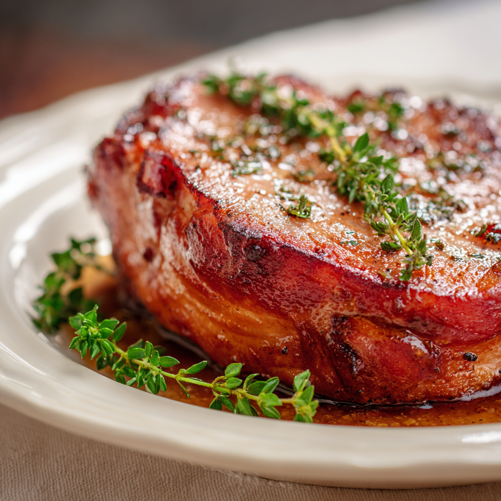 Ham Steak Crock Pot Recipe