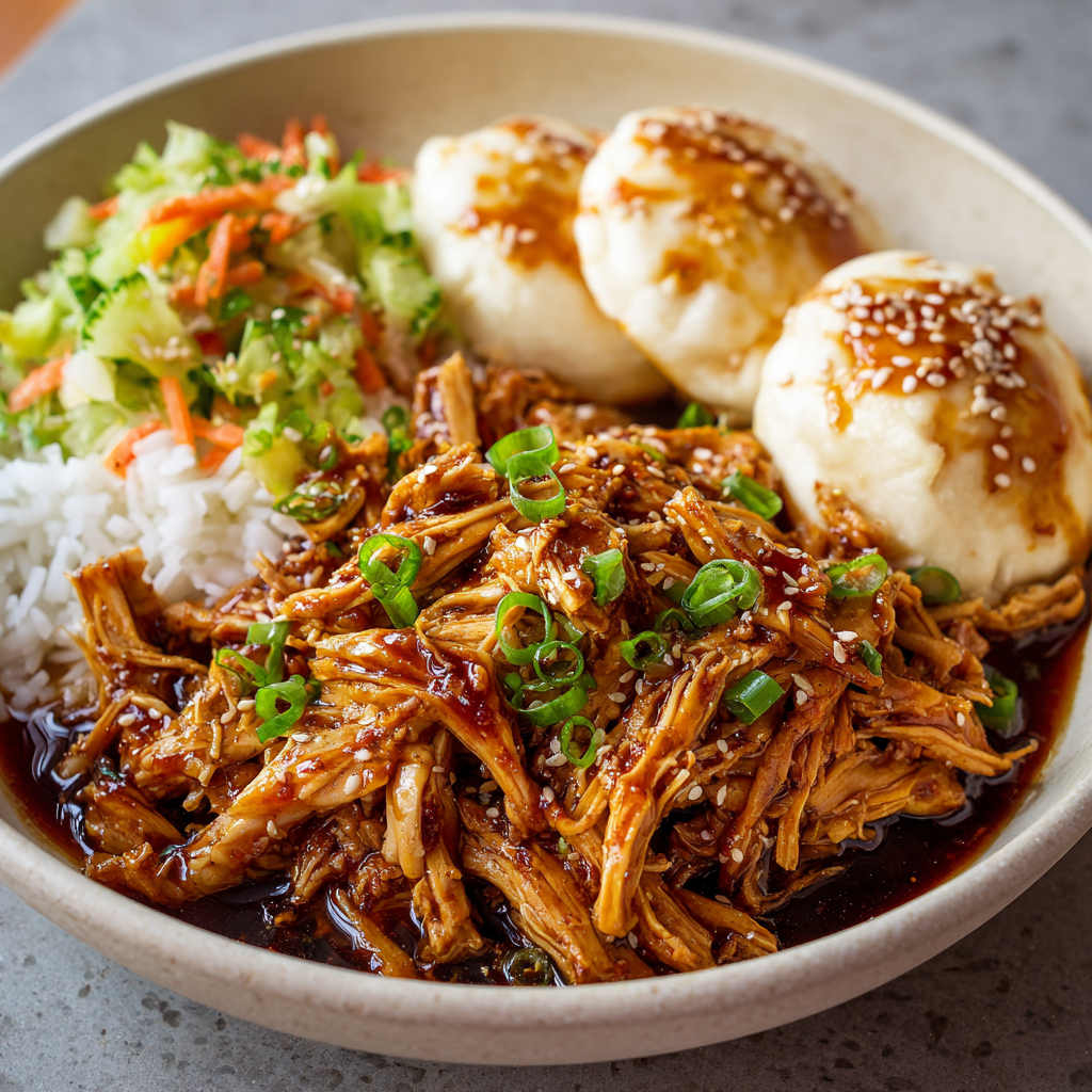 Asian Pulled Chicken Recipe​