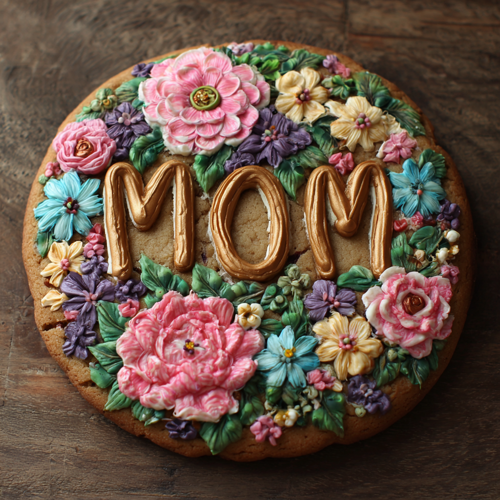 Mother's Day cookie cake