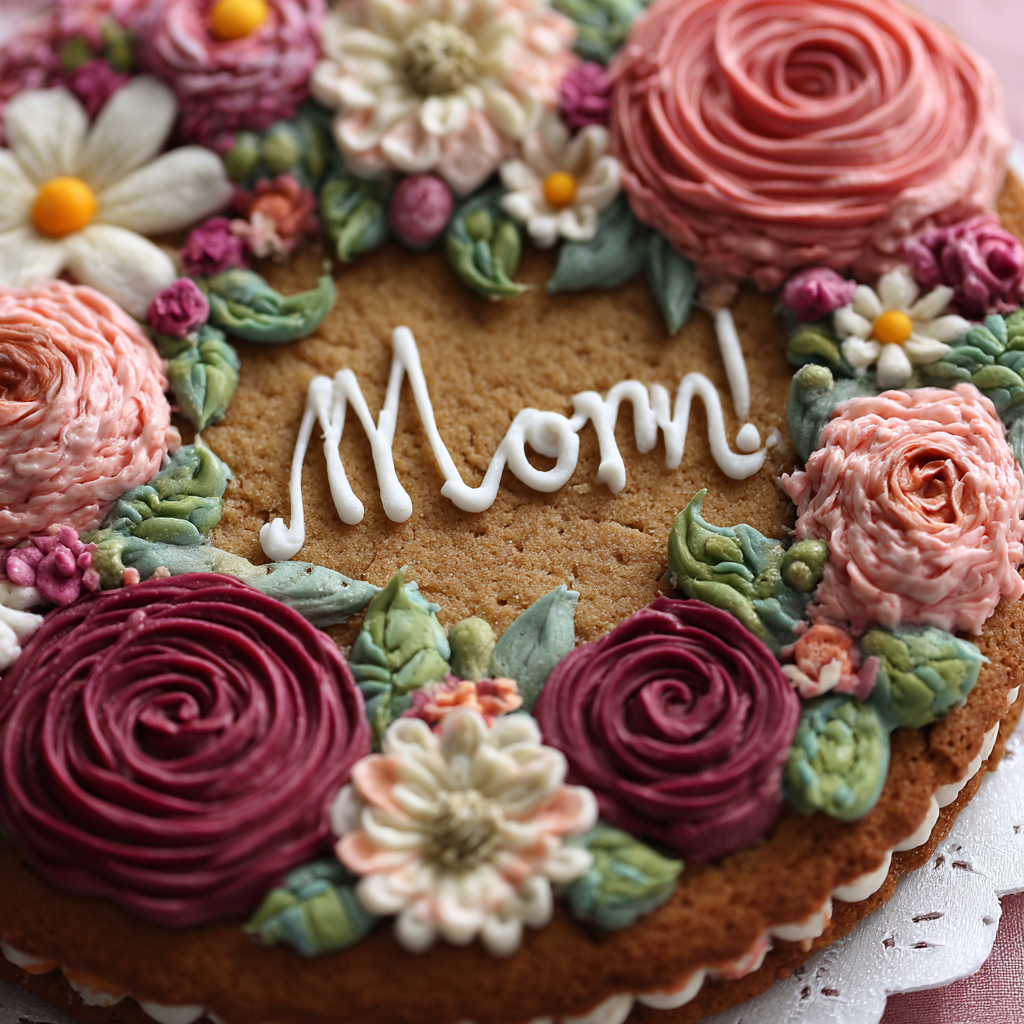 Mother's Day cookie cake