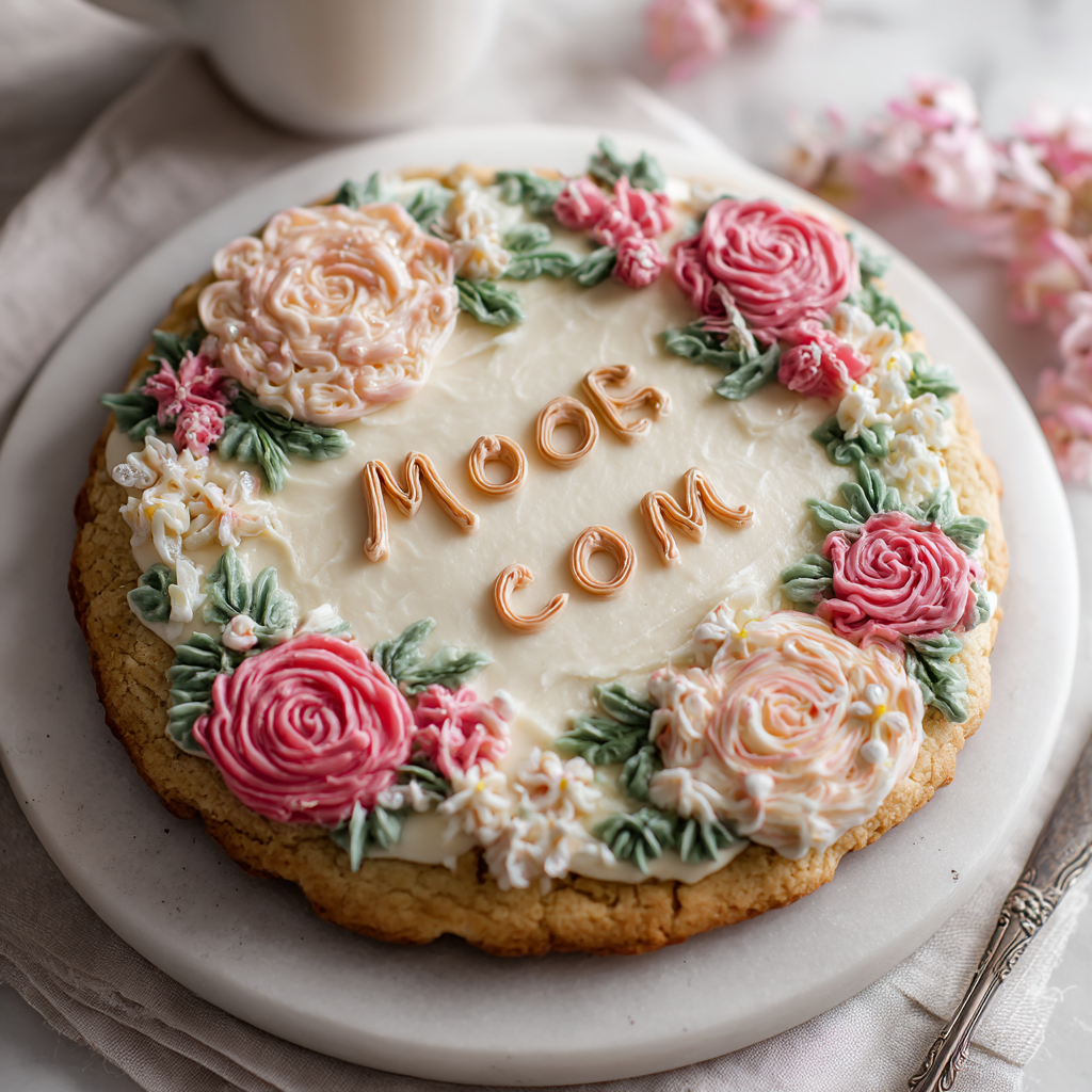 Mother's Day cookie cake