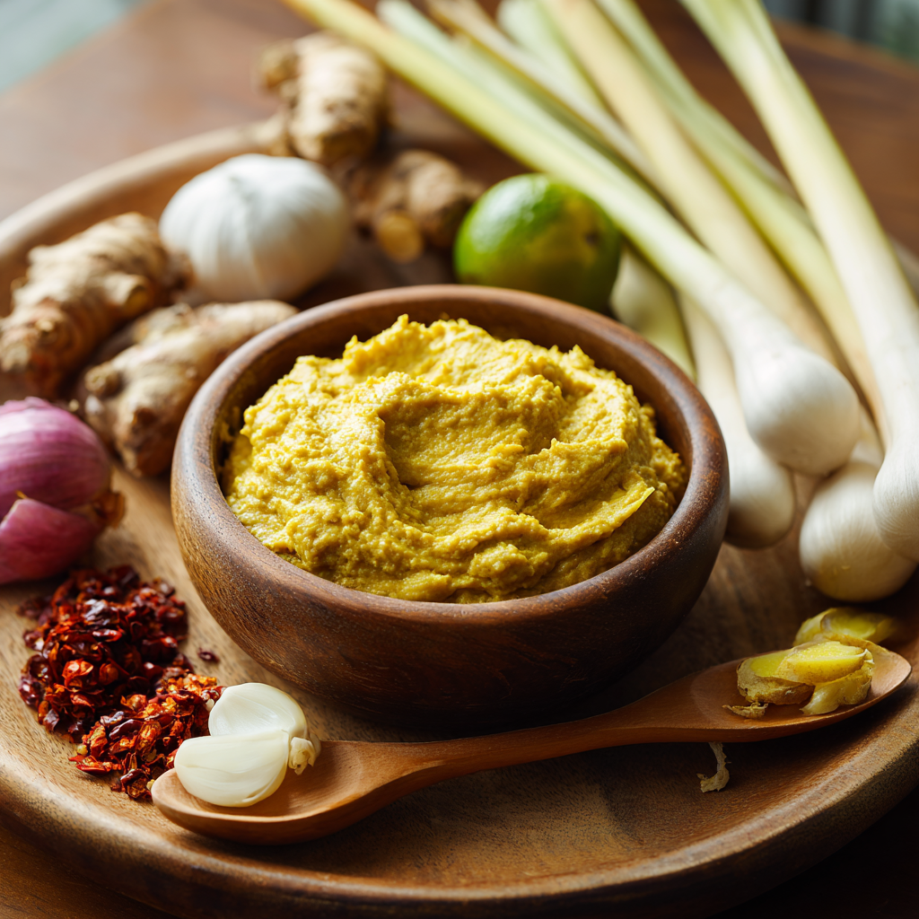 Yellow Curry Vegan Paste Recipe