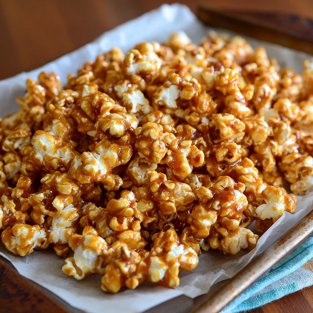 Caramel Puff Corn Recipe