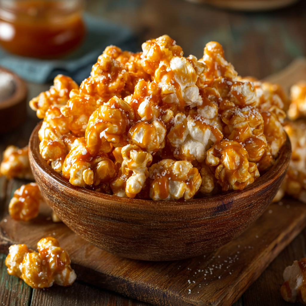 Caramel Puff Corn Recipe