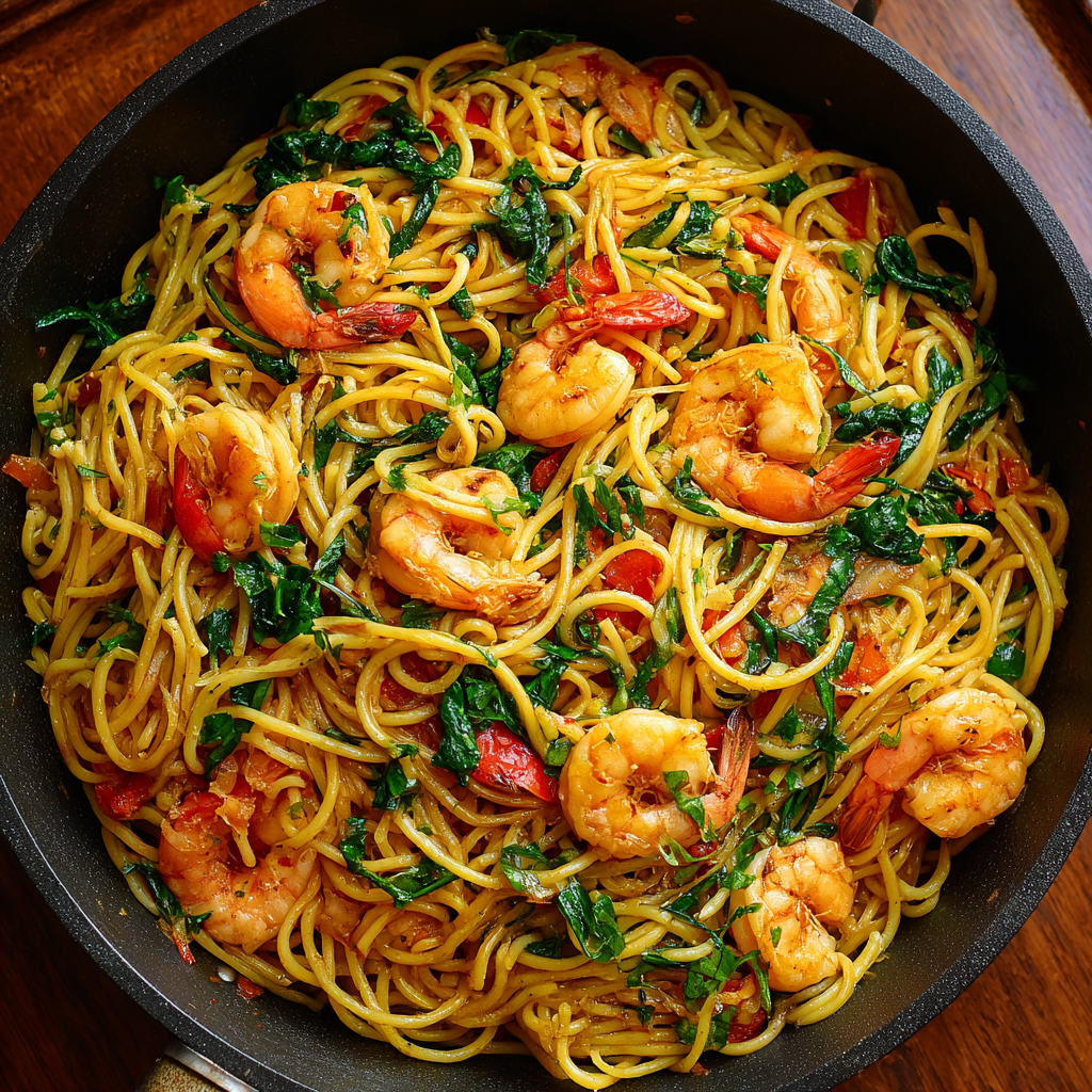 Crustacean Garlic Noodles Recipe