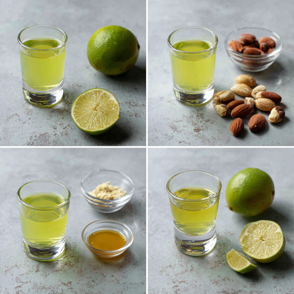 green tea shot recipe