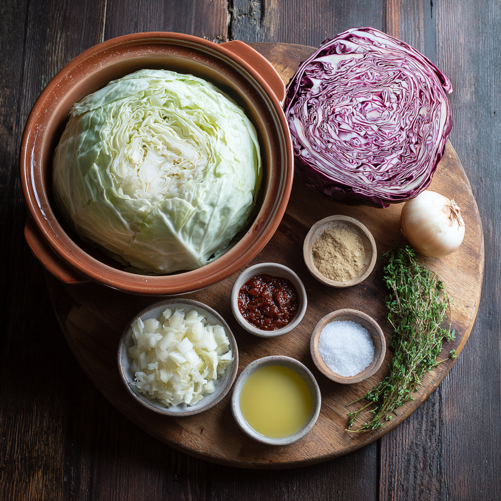 Cabbage in The Crock Pot Recipe