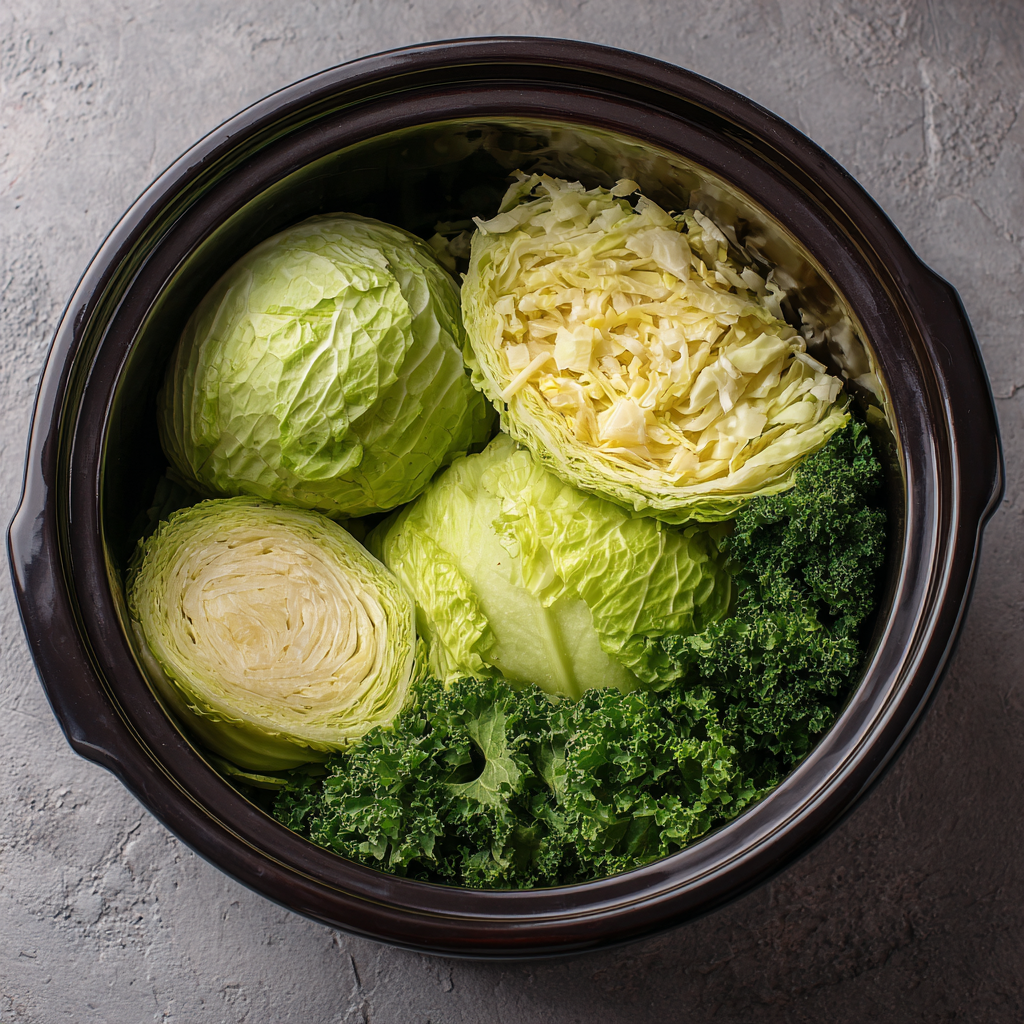 Cabbage in The Crock Pot Recipe