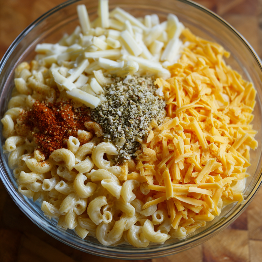 Haitian Mac and Cheese