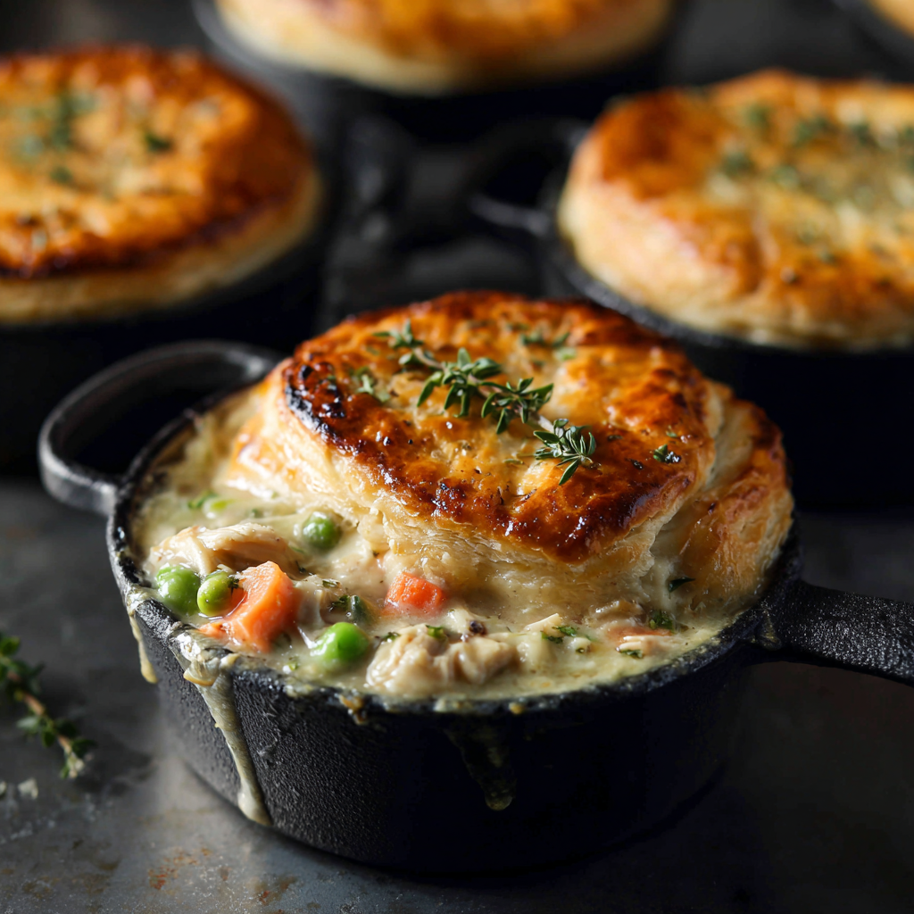 Mini Chicken Pot Pie Recipe