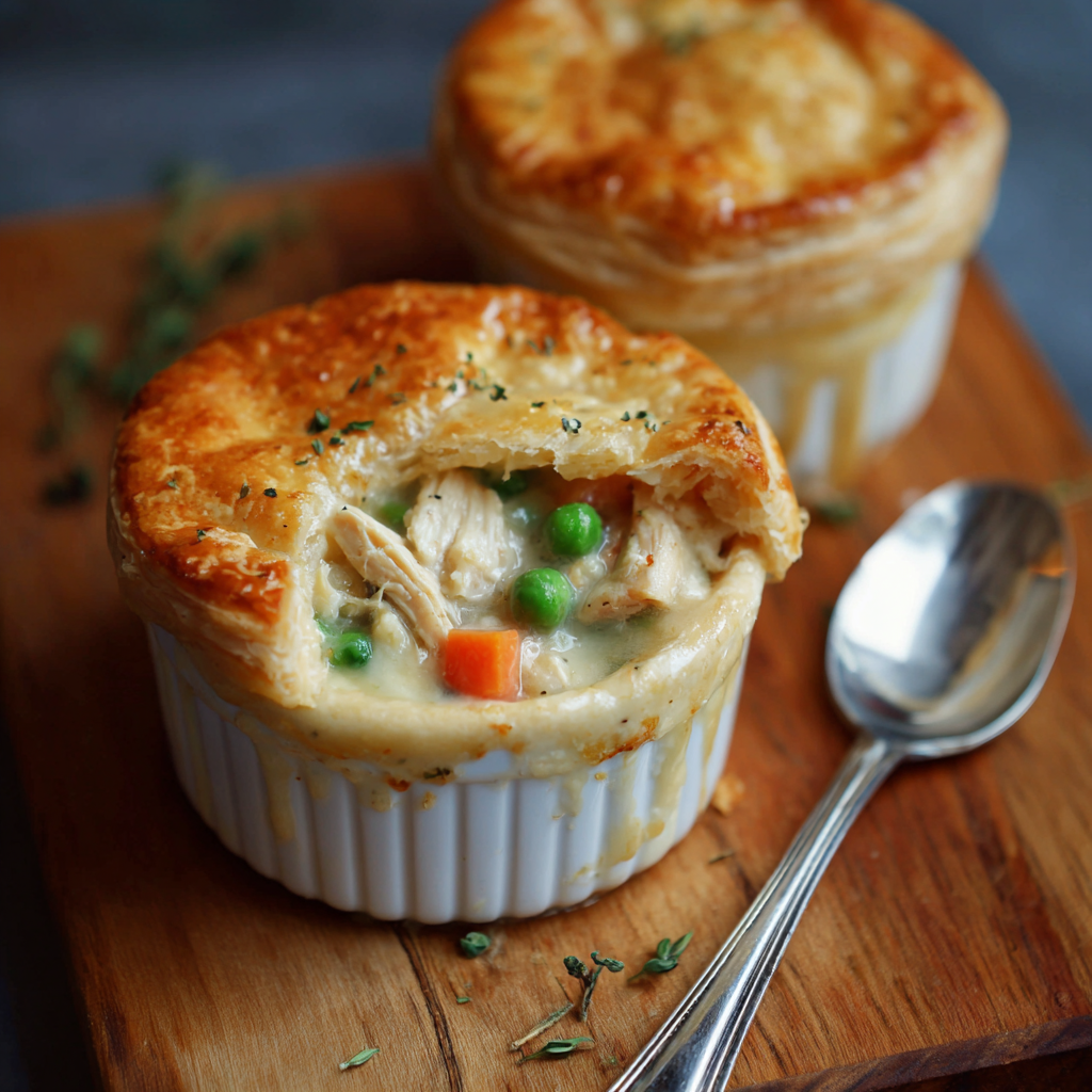 Mini Chicken Pot Pie Recipe