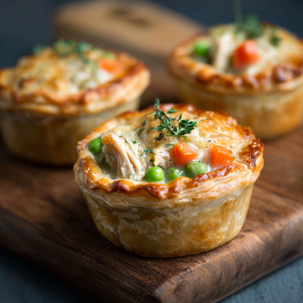 Mini Chicken Pot Pie Recipe