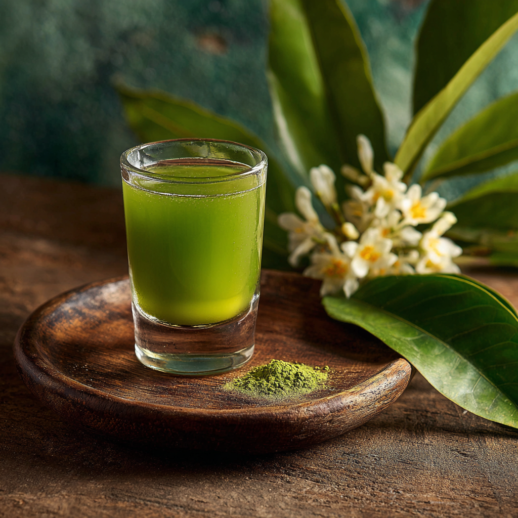 green tea shot recipe