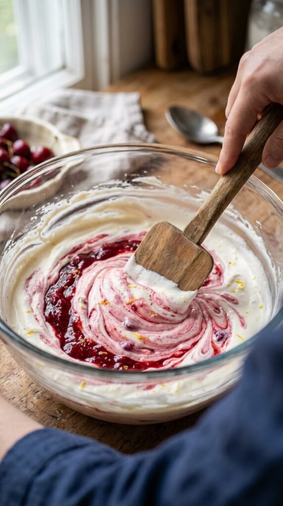 Lemon Cherry Gelato Recipe