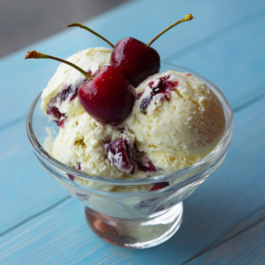 Lemon Cherry Gelato Recipe
