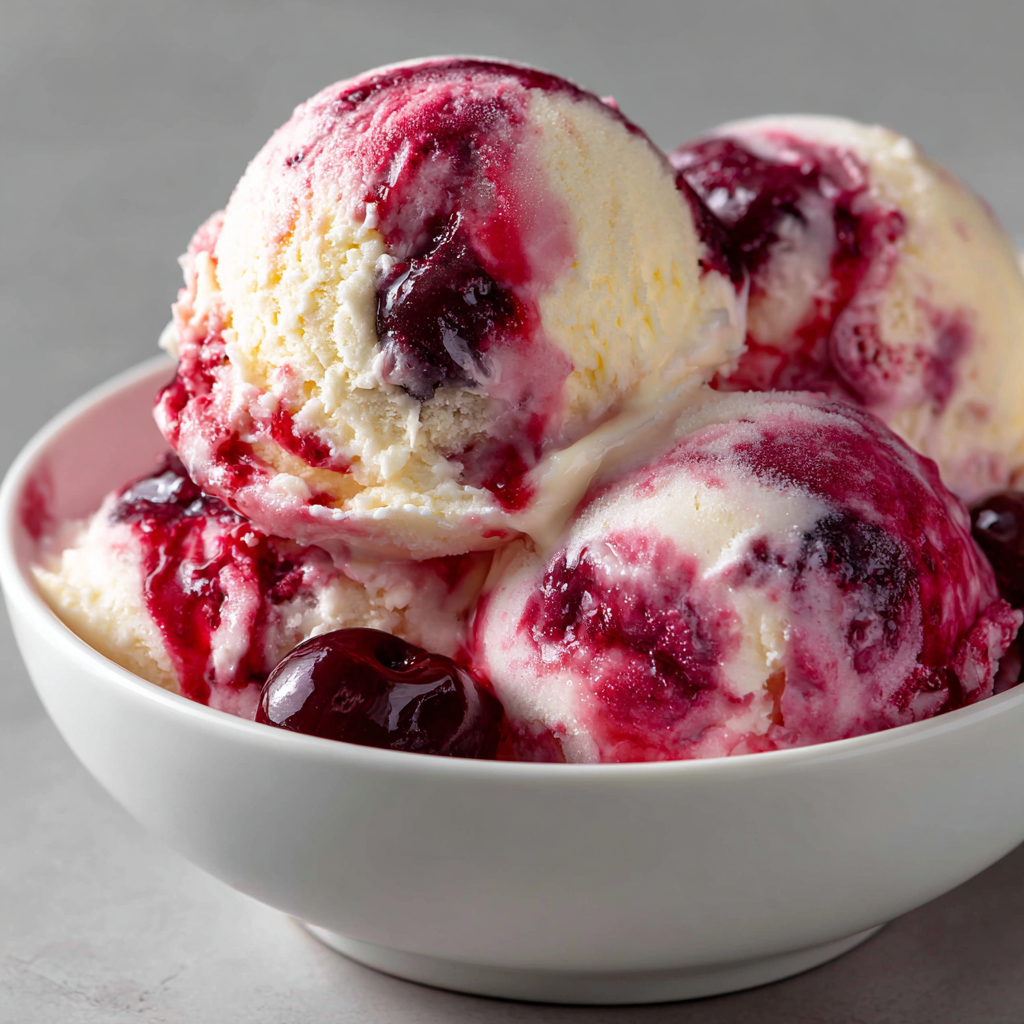 Lemon Cherry Gelato Recipe