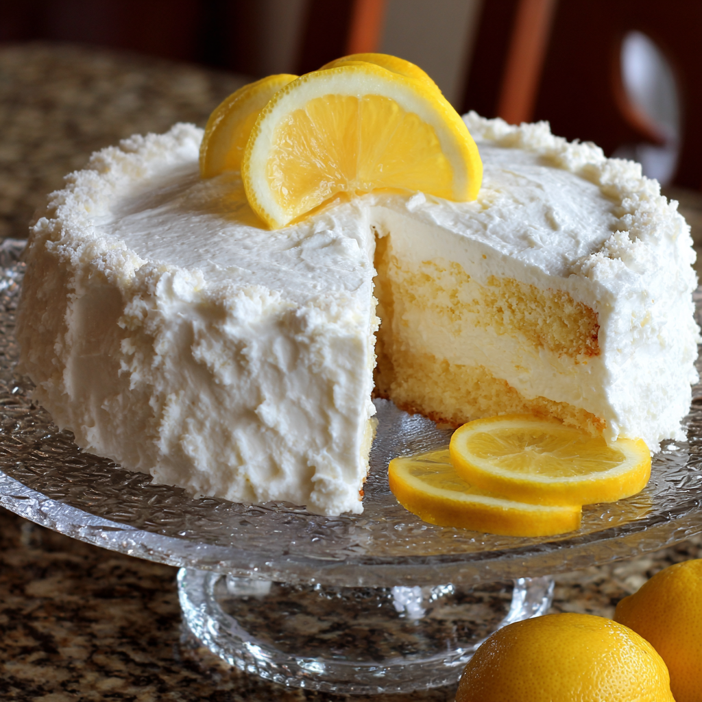 Lemon Dream Cake Recipe​
