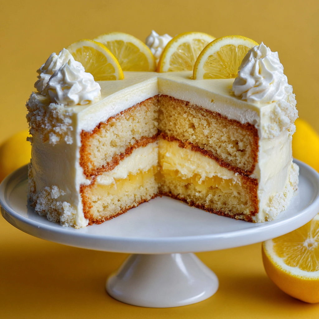 Lemon Dream Cake Recipe​