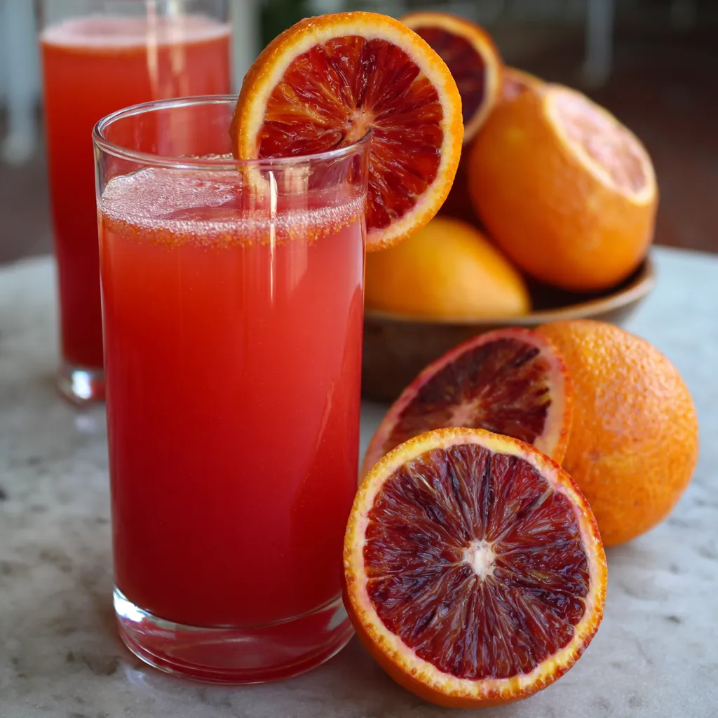 Blood Orange Juice Recipe