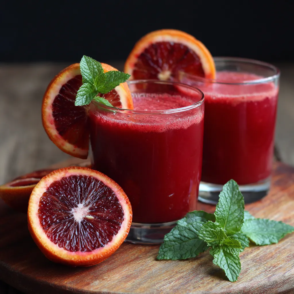 Blood Orange Juice Recipe