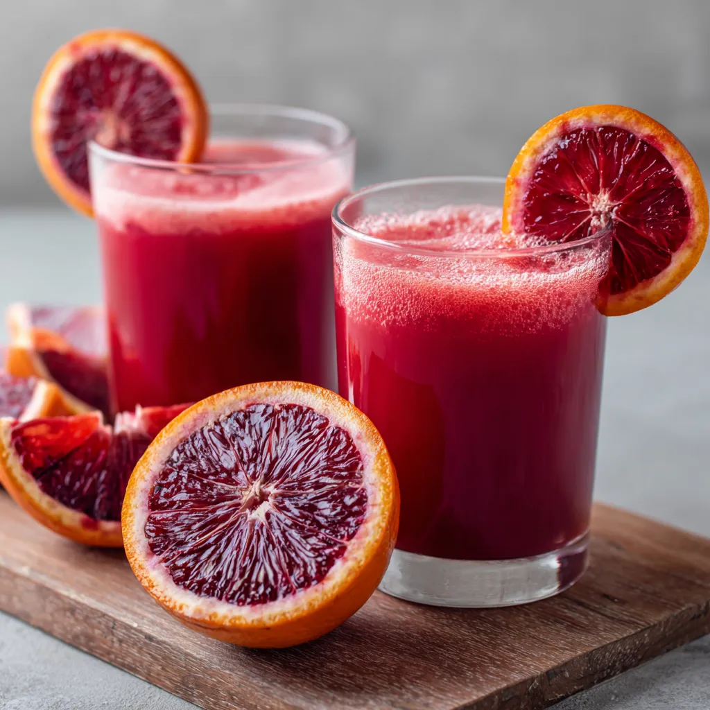 Blood Orange Juice Recipe