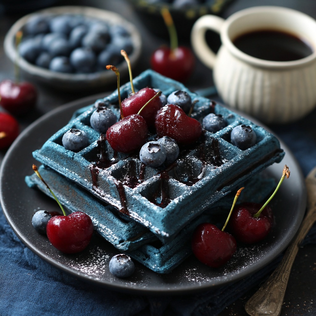 Blue Waffle Recipe
