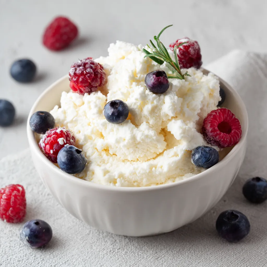 Cottage Cheese Ice Cream Recipe