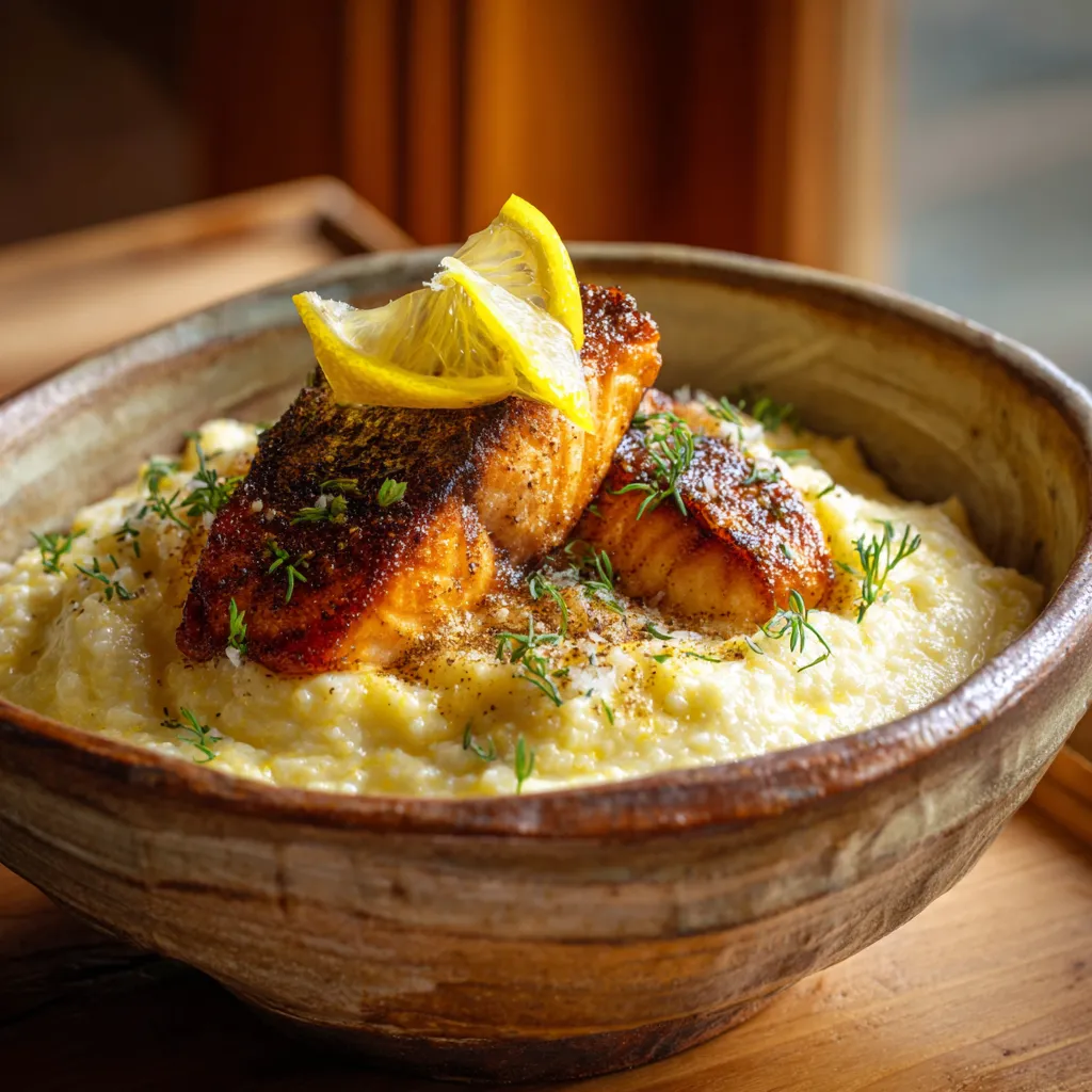 Grits and Salmon Recipe
