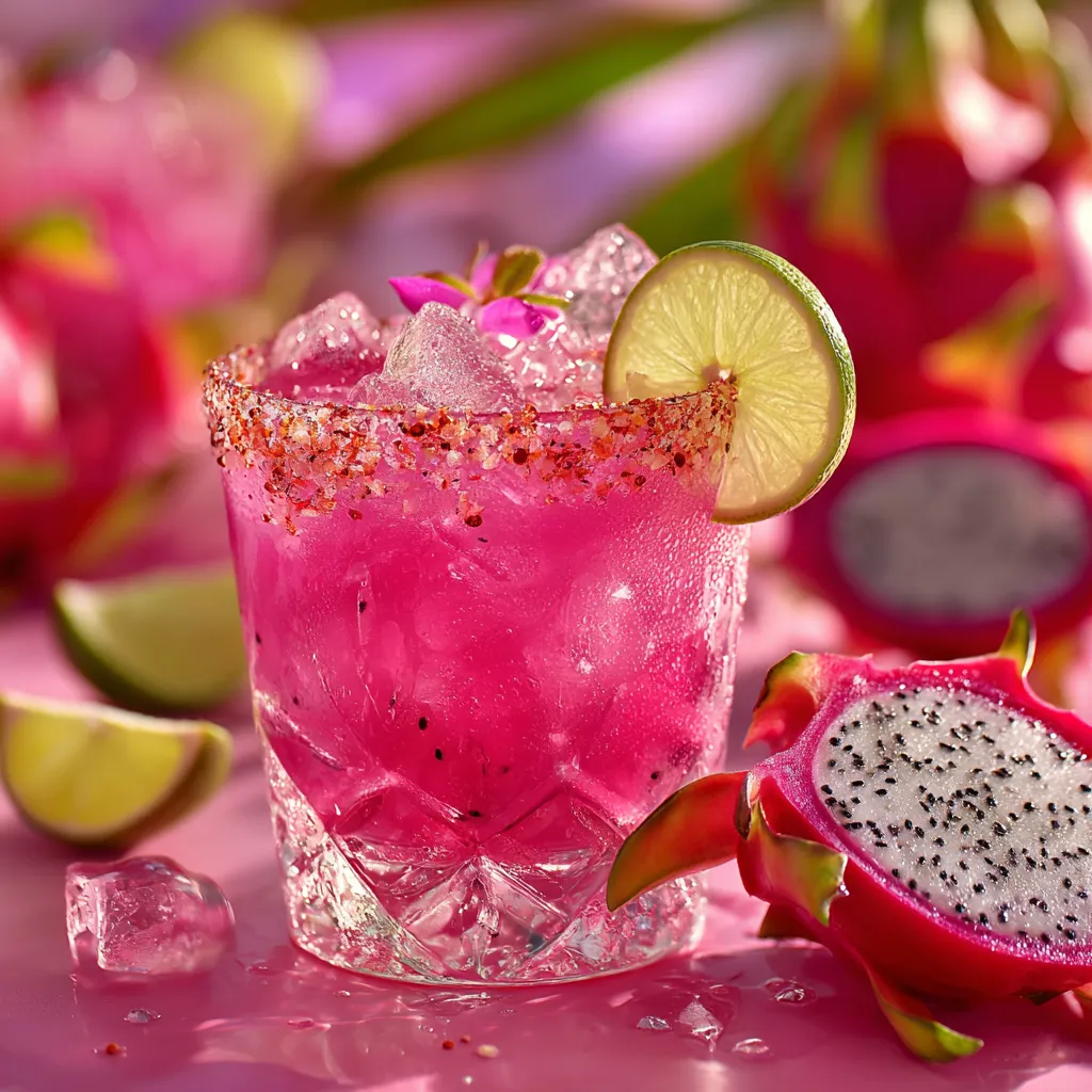Dragon Fruit Margarita Recipe