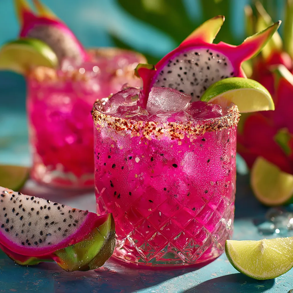 Dragon Fruit Margarita Recipe