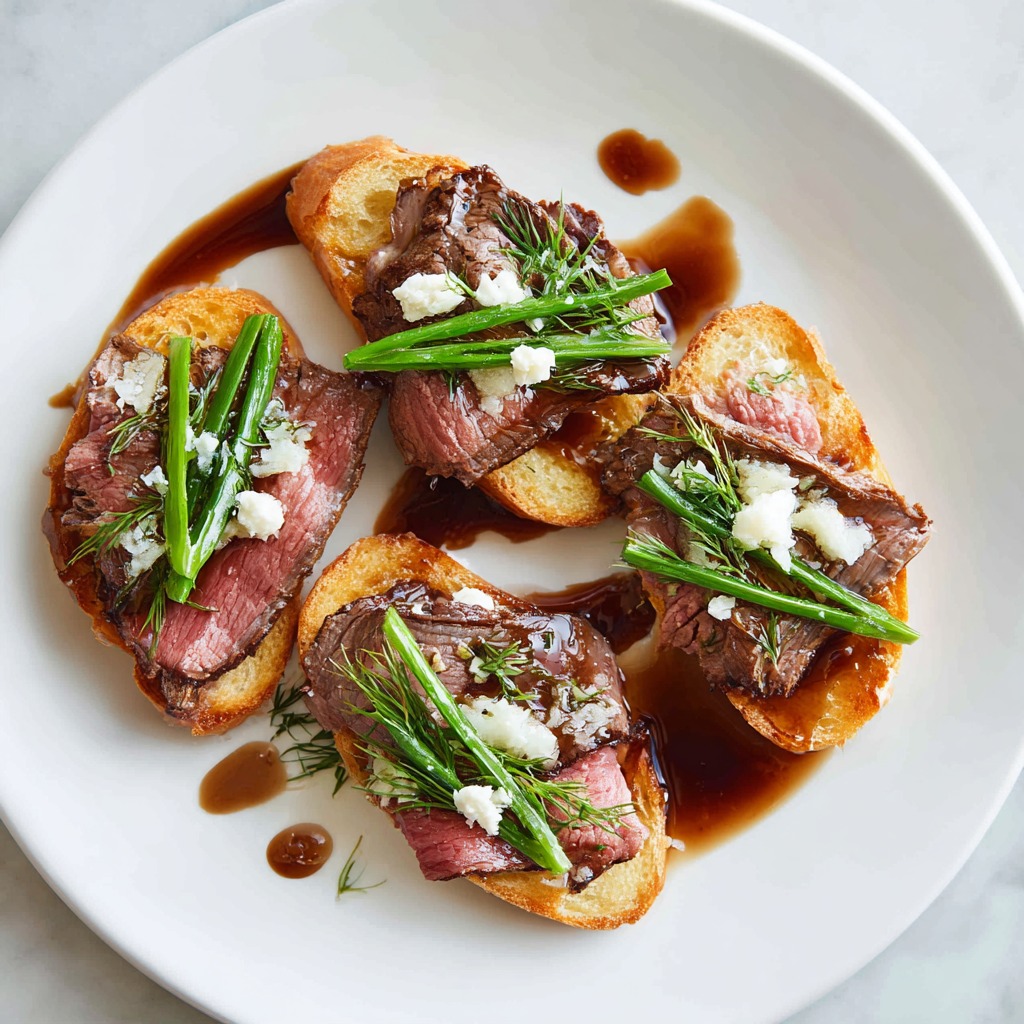 Open Faced Roast Beef Recipe