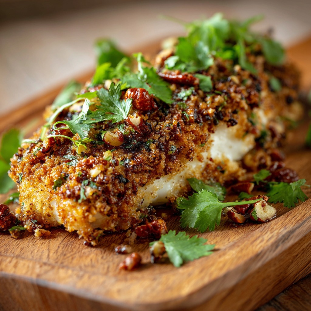 Pecan Crusted Grouper Recipe