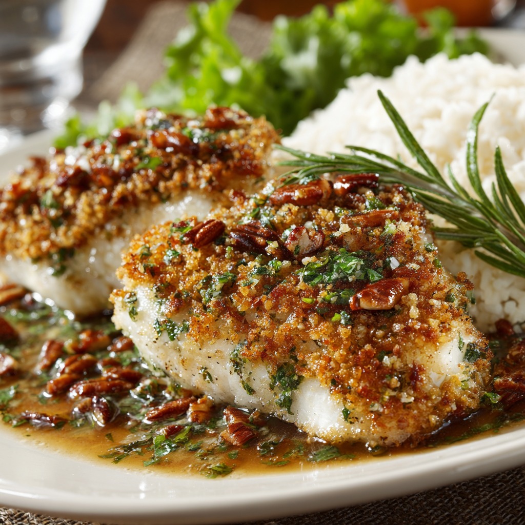 Pecan Crusted Grouper Recipe 