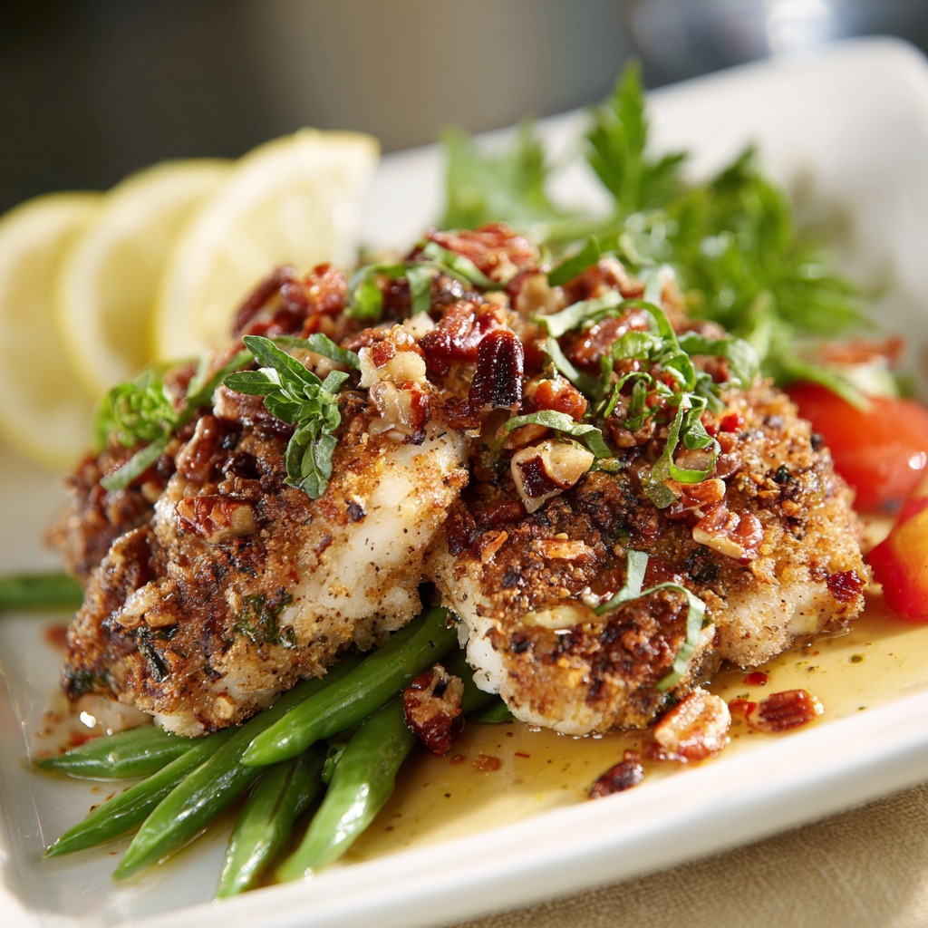 Pecan Crusted Grouper Recipe 