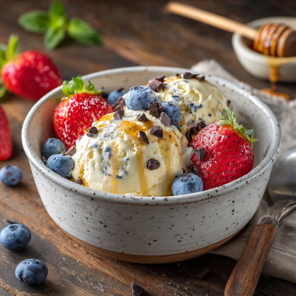 Cottage Cheese Ice Cream Recipe