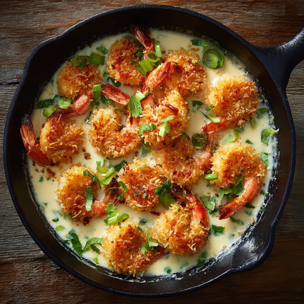 creamy coconut shrimp recipe​
