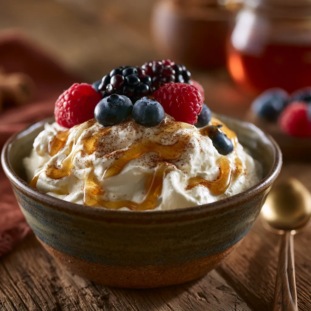 Whipped Cream Honey Recipe