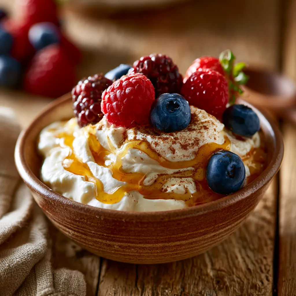 Whipped Cream Honey Recipe