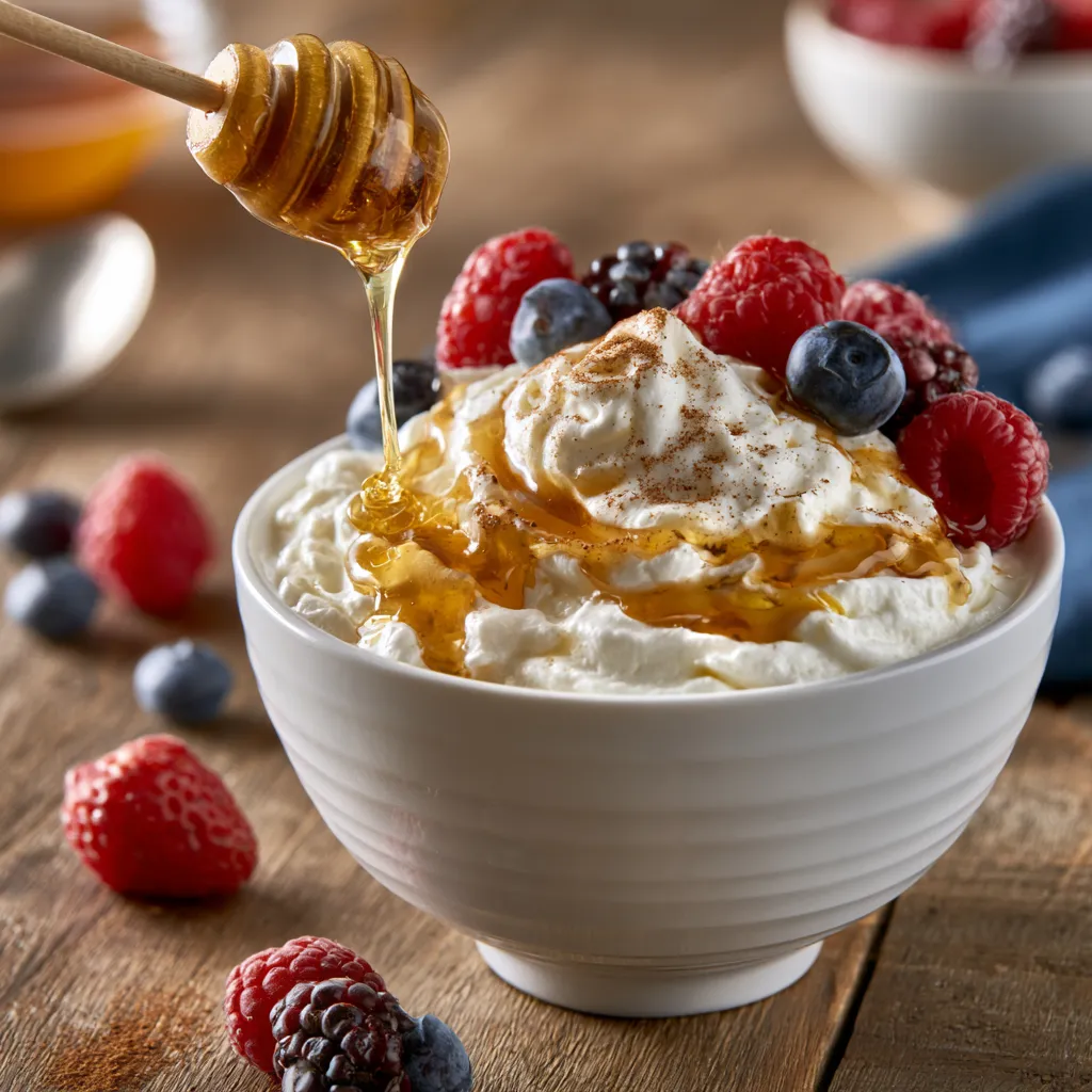 Whipped Cream Honey Recipe