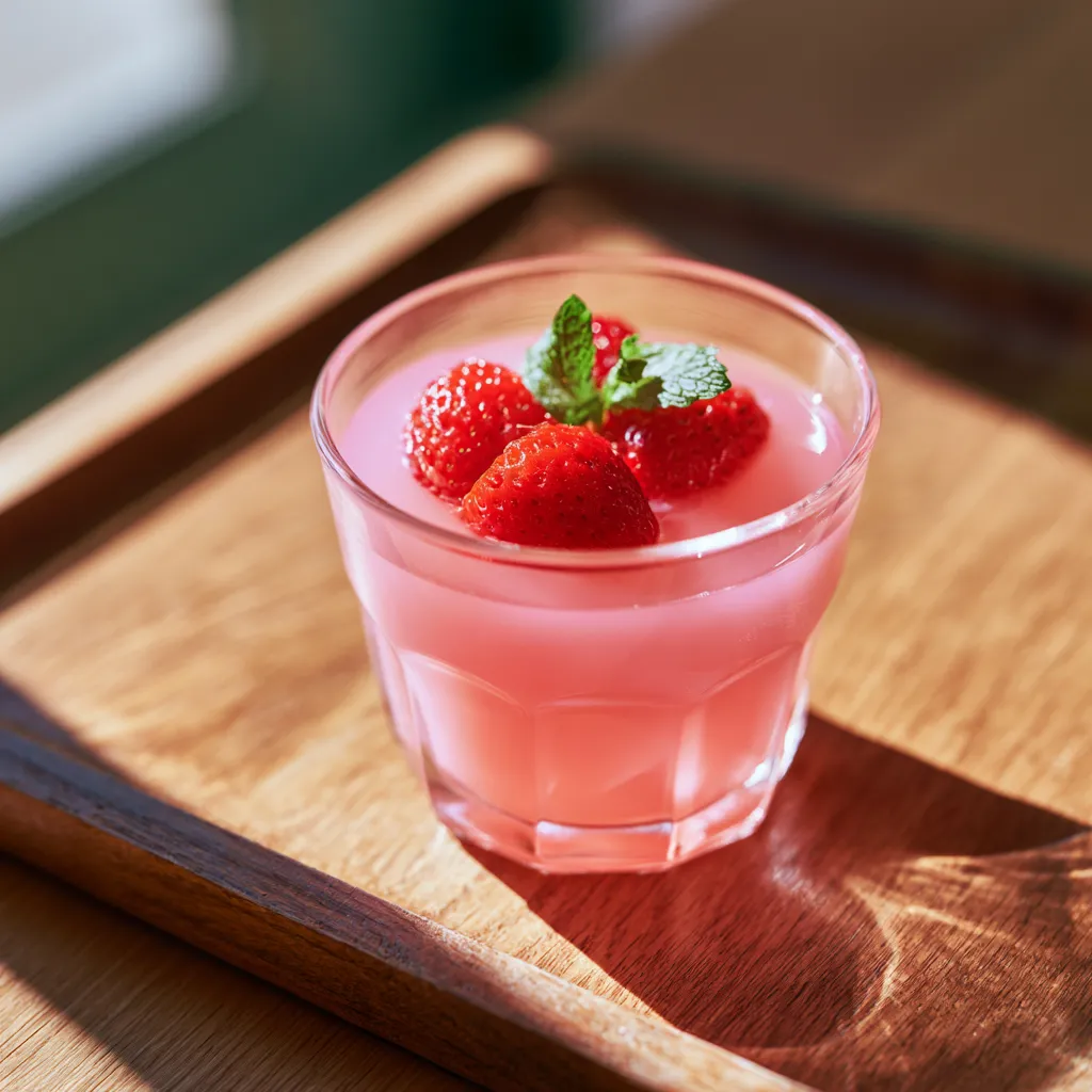 pink gelatin trick recipe easy
