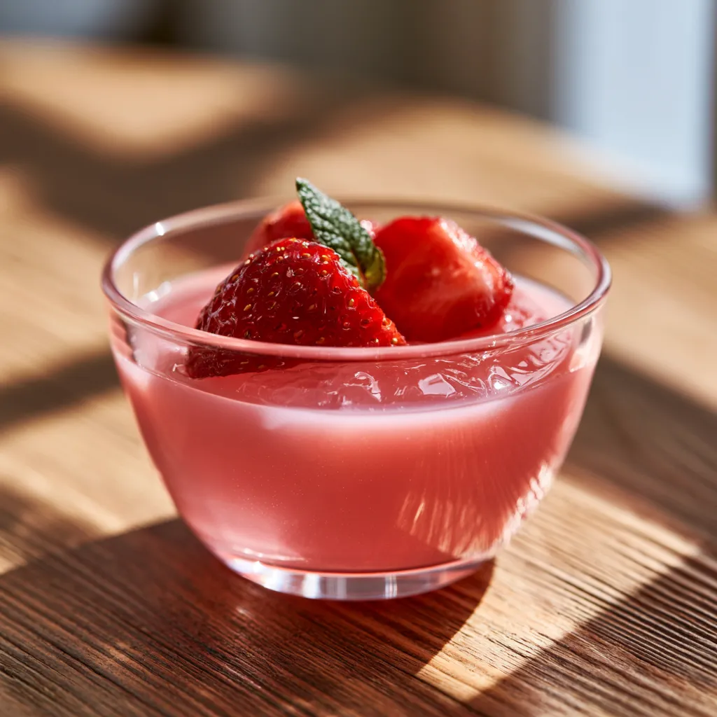 pink gelatin trick recipe easy