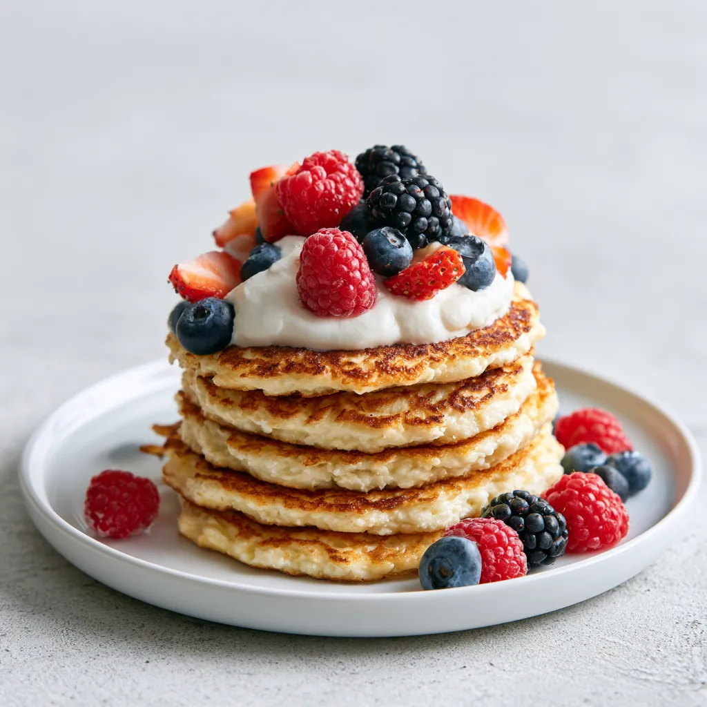 Cottage Cheese Pancakes Recipe