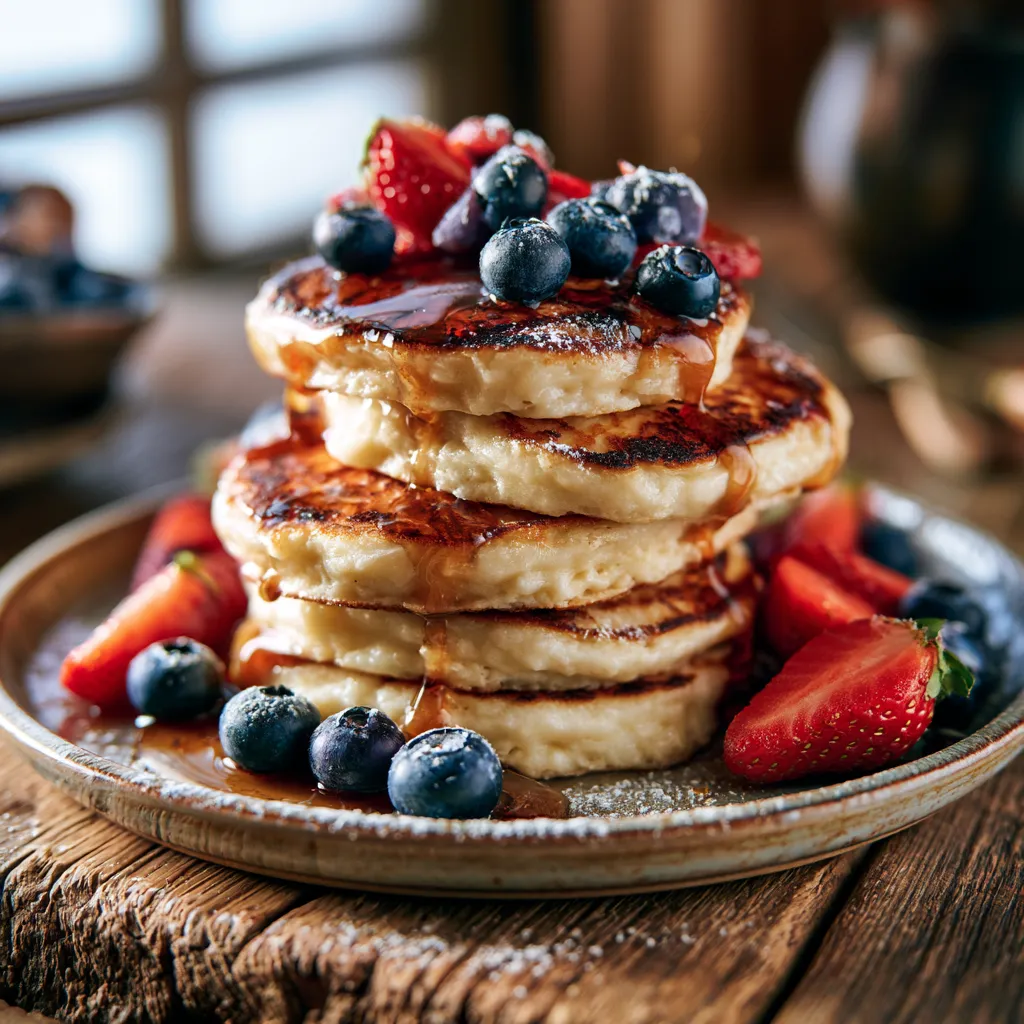 Cottage Cheese Pancakes Recipe