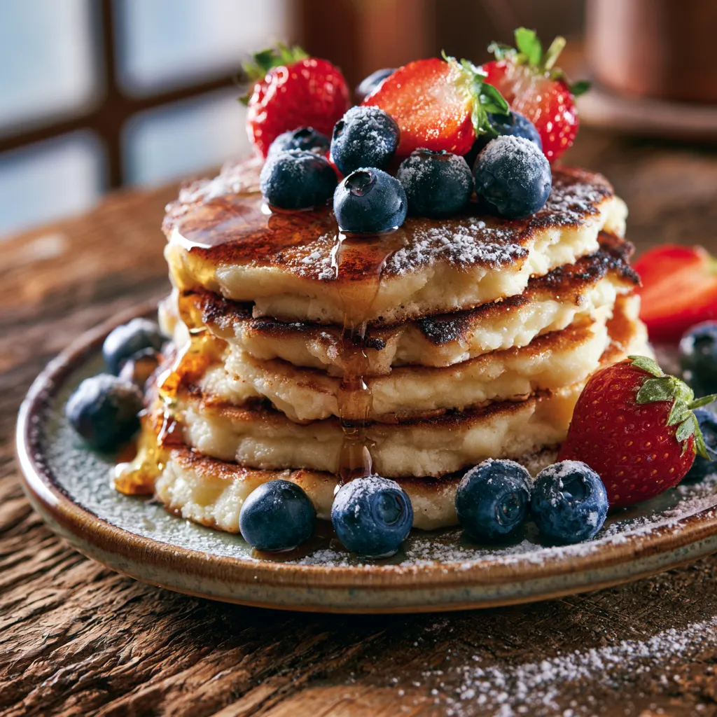 Cottage Cheese Pancakes Recipe