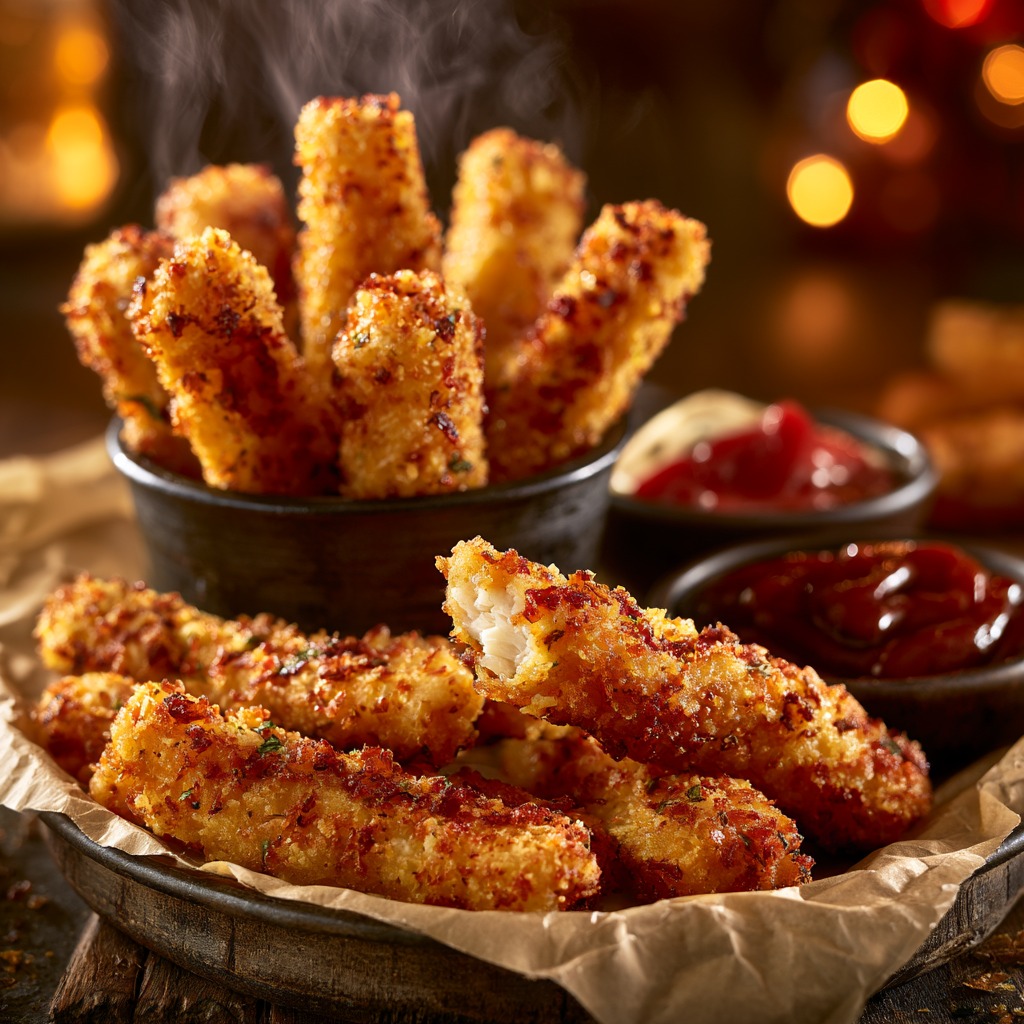 Fried Chicken Fries Recipe