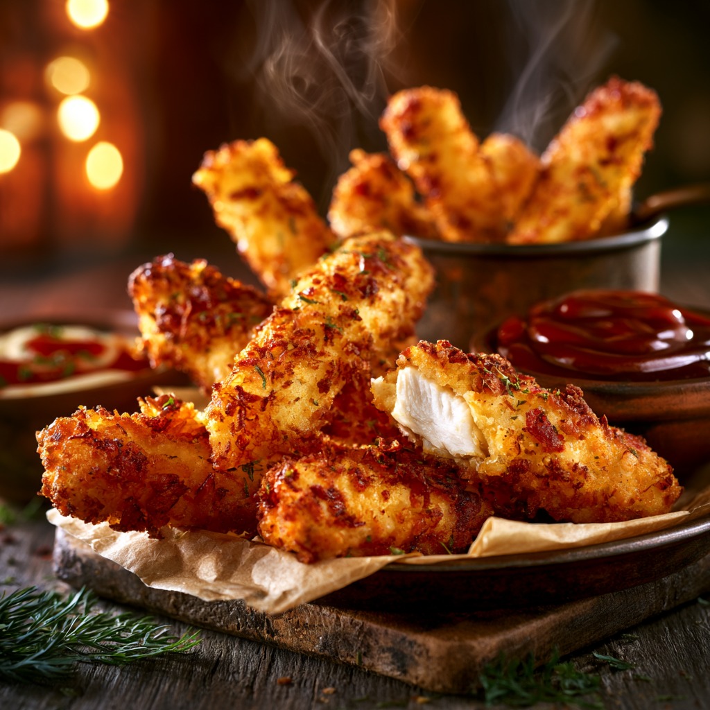 Fried Chicken Fries Recipe