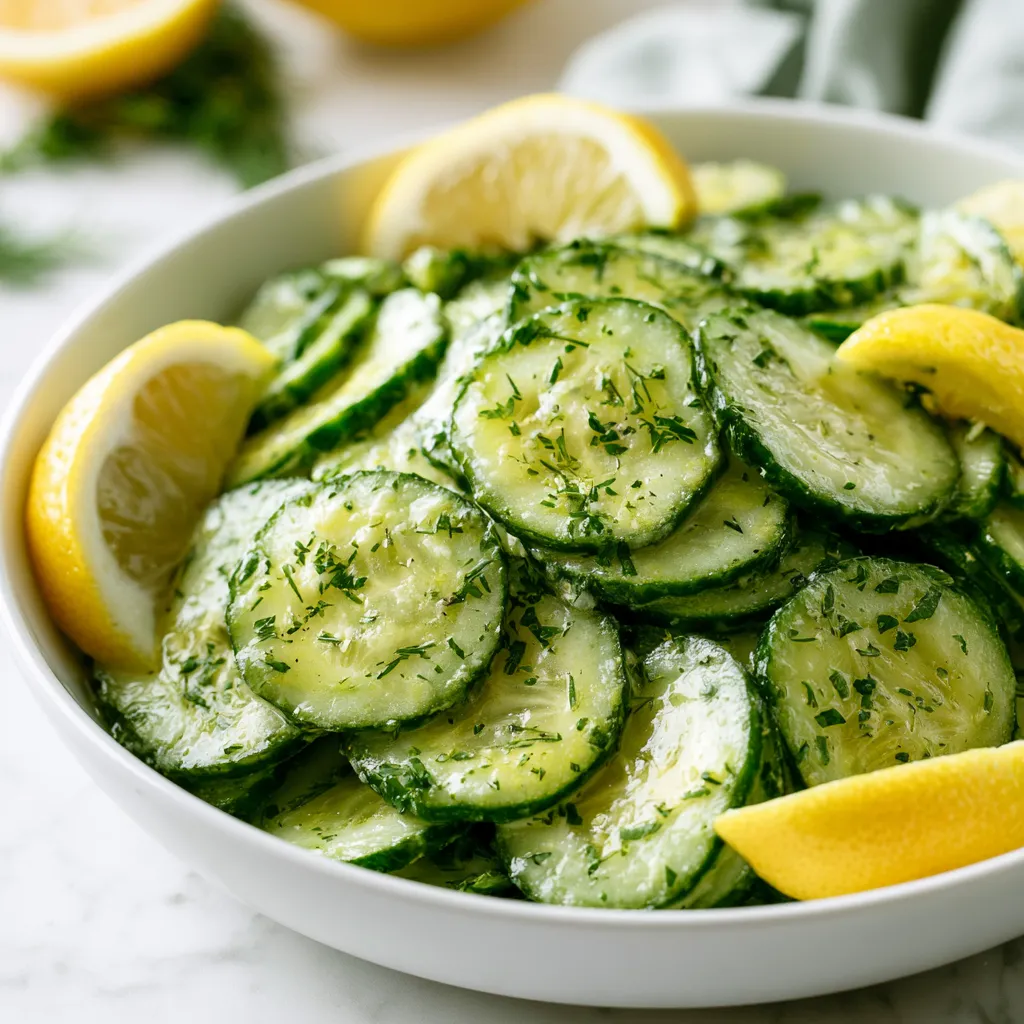 Lemon Cucumber Recipe