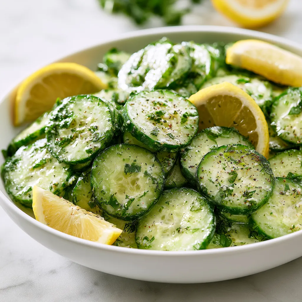 Lemon Cucumber Recipe